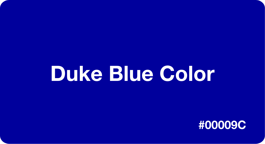 Duke Blue Color Best Practices, Color Codes, Palettes & More!
